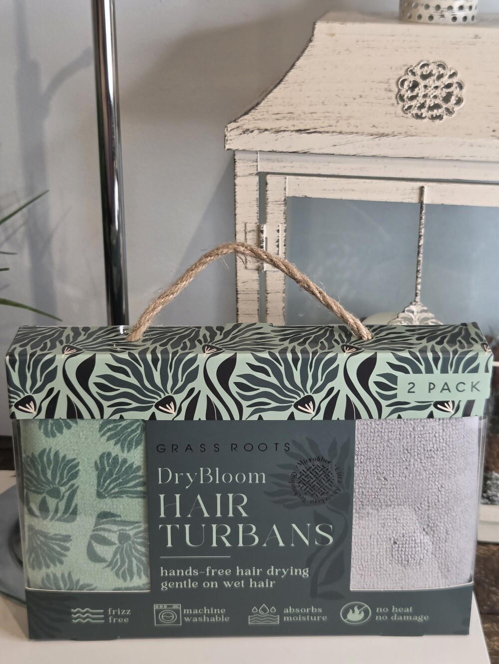 Grass Roots Hair Turban Pk Of 2